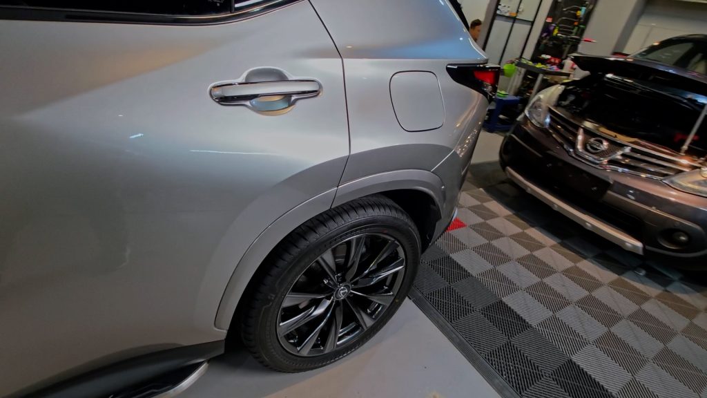 LEXUS NX350免烤漆凹痕修復的修復後