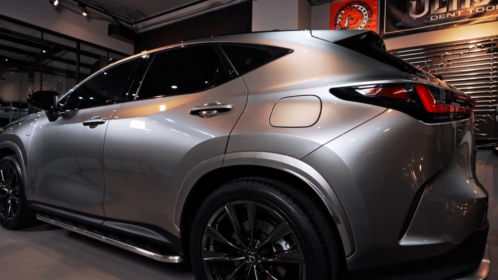 LEXUS NX350免烤漆凹痕修復的修復後